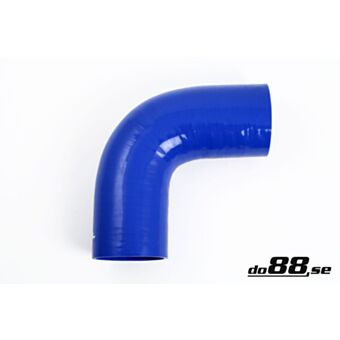 Silicone Hose Blue 90 degree 4,5'' (114mm)