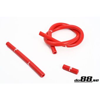 Volvo V70N/S60 01-08 Brake vacuum hoses Red