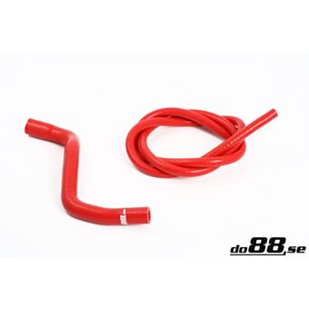 Volvo V70N/S60 01-08 Coolant hoses complement Red