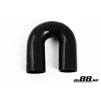 Silicone Hose Black 180 degree 3,125'' (80mm)