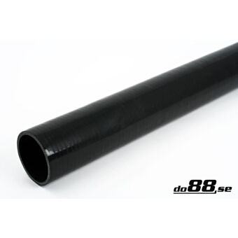 Silicone Hose Black straight length 2,5'' (63mm)