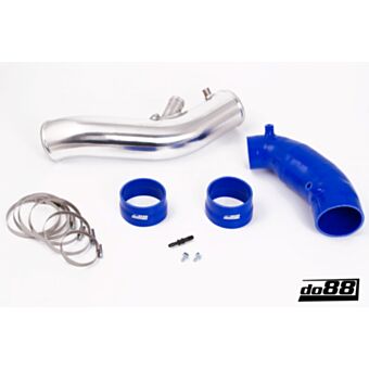 SAAB 9-3 2.8T V6 06-11 Inlet pipe with Blue hoses