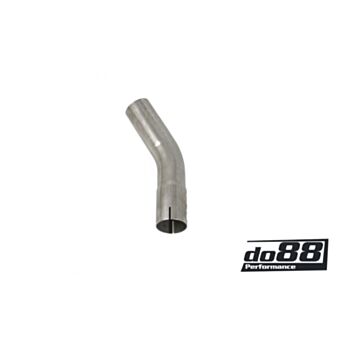 Exhaust pipe steel 30 degree 2,5'' (63mm)