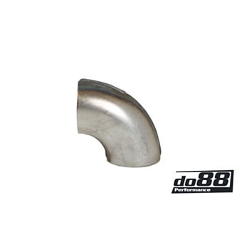 Exhaust pipe steel short elbow 90 degree 2,5'' (63mm)
