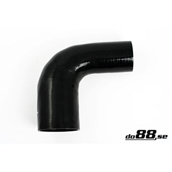 Silicone Hose Black 90 degree 3 - 4'' (76 - 102mm)