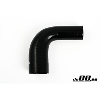 Silicone Hose Black 90 degree 1,625 - 2'' (41 - 51mm)