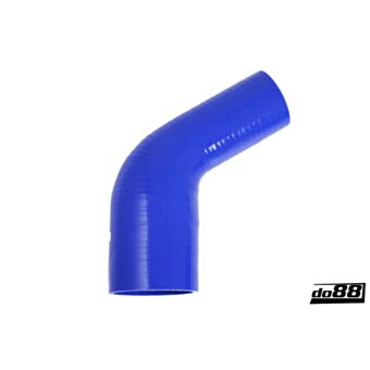Silicone Hose Blue 60 degree 2,5 - 3,5'' (63-89mm)