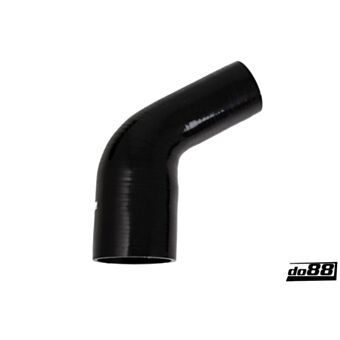 Silicone Hose Black 60 degree 2,5 - 3,25'' (63-83mm)