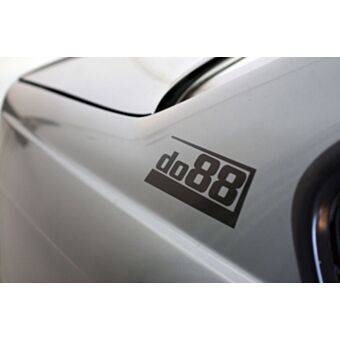 do88 black sticker 180x67mm (2 pcs)