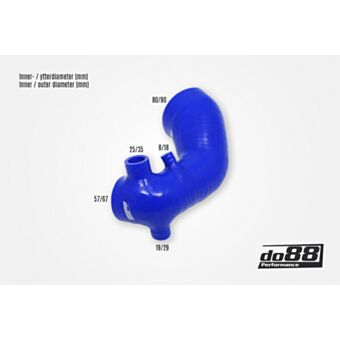 Przewód dolotowy Turbo Audi RS2 1994-1996-Niebieski