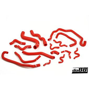 Przewody płynu chłodzącego SAAB 9-3 2.8t V6 2006--Czerwony