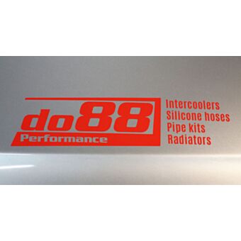 do88 red sticker 300x75mm
