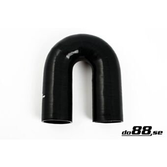 Silicone Hose Black 180 degree 2,5'' (63mm)
