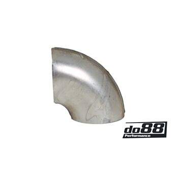 Exhaust pipe steel short elbow 90 degree 3,5'' (89mm)