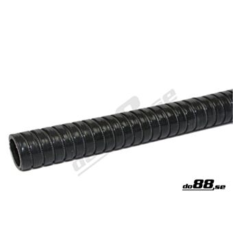 Silicone Hose Black Flexible 1,375'' (35mm)