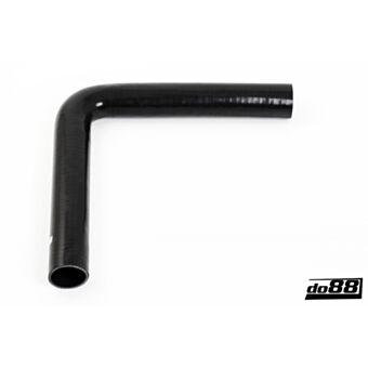 Silicone Hose Black 90 degree long leg 2,25'' (57mm)
