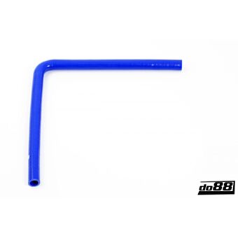 Silicone Hose Blue 90 degree long leg  0,75'' (19mm)
