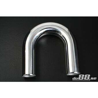 Aluminium pipe 180 degree 3,125'' (80mm)
