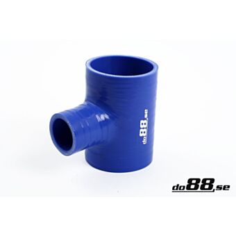 Silicone Hose Blue T 2,5'' + 1''  (63mm+25mm)