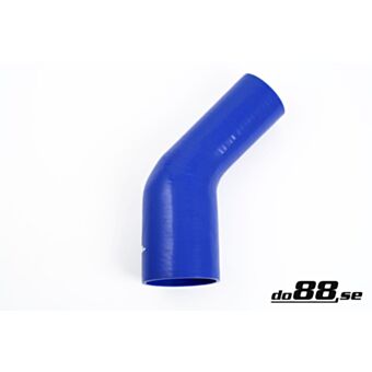 Silicone Hose Blue 45 degree 3,25 - 4'' (83-102mm)