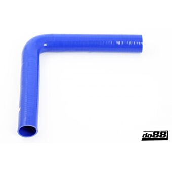 Silicone Hose Blue 90 degree long leg 2,25'' (57mm)