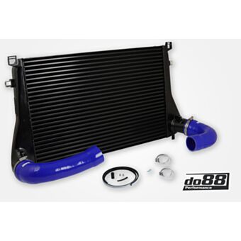 Chłodnica powietrza Intercooler AUDI SEAT SKODA VW 1.8 / 2.0 TSI (MQB), Przewody Niebieskie