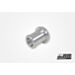 Pipe end with hose connection 25mm