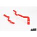 Saab 900 / 9-3 RHD Heater core hoses Red