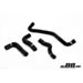 Volvo C30/C70/S40/V50 Turbo 04-13 Heater hoses Black
