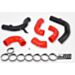 VAG 2.0 TSI EA888 Gen4 (245hp) OEM IC Pressure pipes, Red hoses