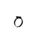 Mikalor Worm drive hose clamp 12-22mm/9mm Stainless Steel Black W3