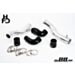 Volvo 7/940 Turbo Top Connection pipe kit ,black hoses ,standard throttle body