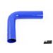 Silicone Hose Blue 90 degree long leg 2,75'' (70mm)