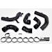 VAG 2.0 TSI EA888 Gen4 (300hp+) do88 IC Pressure pipes, Black hoses