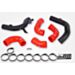VAG 2.0 TSI EA888 Gen4 (300hp+) OEM IC Pressure pipes, Red hoses
