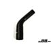 Silicone Hose Black 45 degree 1,375 - 1,5'' (35-38mm)