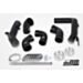 Volvo S60 V60 XC60 V90 S90 XC90 SPA Pressure pipes, Diesel, do88 IC, Black hoses
