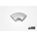 Aluminum pipe 90° 50x3 mm, short radius