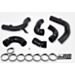 VAG 2.0 TSI EA888 Gen4 (245hp) do88 IC Pressure pipes, Black hoses
