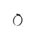 Mikalor Worm drive hose clamp 170-190mm/12mm Stainless Steel Black W3