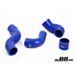 Volvo 700/900 Turbo (w.o AC) Pressure hoses Blue