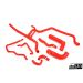 Przewody płynu chłodzącego BMW 320 325 E36 1990-1996-Czerwony